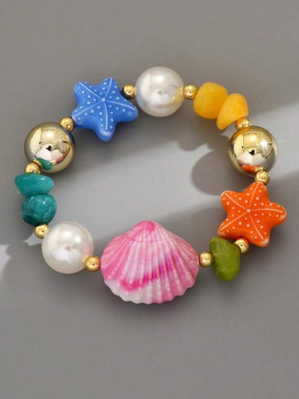 Starfish Stretch Bracelet N2195